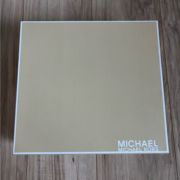 Michael Kors Peggy Wedge Heels in Luggage - Picture 9 of 10